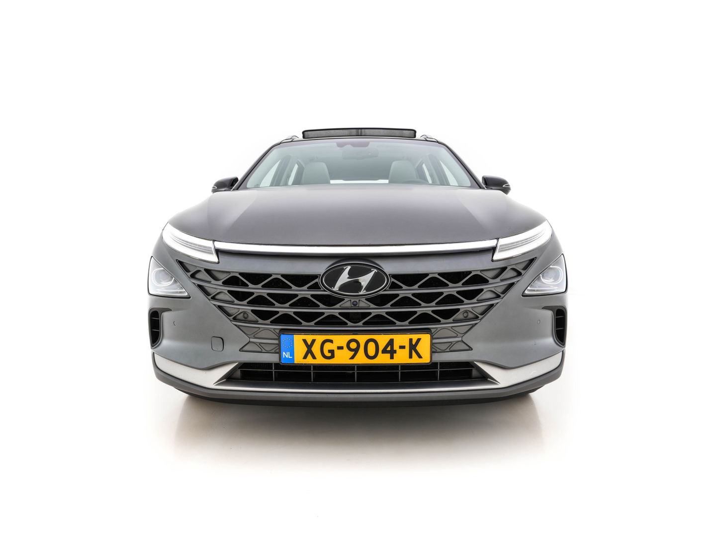 Hyundai NEXO FCEV Plus Pack [ HYDROGENIUM ] (INCL-BTW) Aut. *PANO | LUXURY-LEATHER | NAVI-FULLMAP | ADAPTIVE-CRUISE |  FULL-LED | KEYLESS | DAB |  KRELL-AUDIO | DIGI-WIDESCREEN-COCKPIT | SURROUND-VIEW | SHIFT-PADDLES | COMFORT-SEATS |
