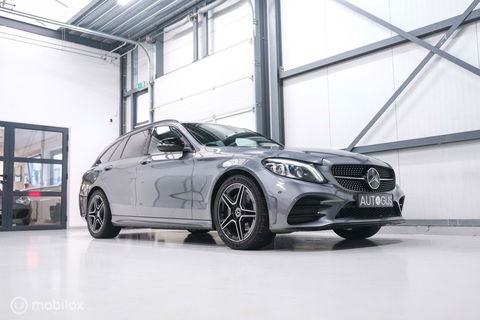 Mercedes-Benz C-Klasse Estate 180 Business Solution AMG | Trekhaak | CarPlay | Camera | Leder | Adaptive cruise | NAP auto NL | rijklaar |