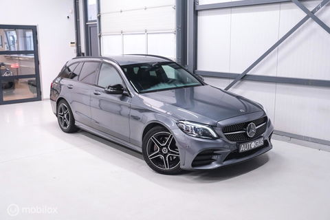 Mercedes-Benz C-Klasse Estate 180 Business Solution AMG | Trekhaak | CarPlay | Camera | Leder | Adaptive cruise | NAP auto NL | rijklaar |
