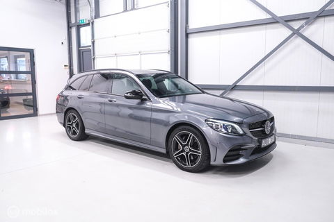 Mercedes-Benz C-Klasse Estate 180 Business Solution AMG | Trekhaak | CarPlay | Camera | Leder | Adaptive cruise | NAP auto NL | rijklaar |