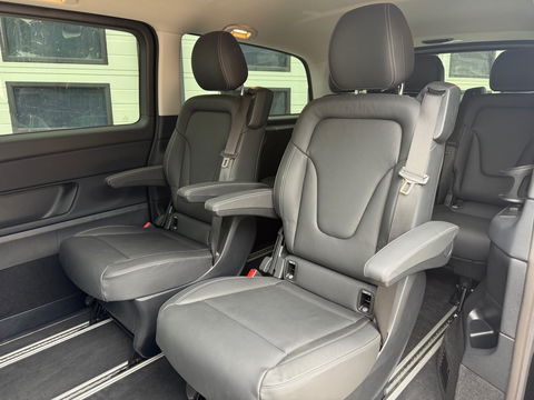 Mercedes-Benz EQV 300 90 kWh L3 Extra Lang - 7/8 Zits - Elc. schuif - Leder - 3 Jaar onderhoud + Garantie