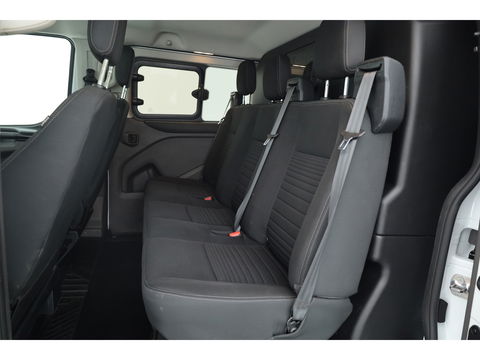 Ford Transit Custom 320 2.0 TDCI L2H1 DC Aut. | 170pk | Navi | Leder | Adapt. Cruise | 18'' | Trekhaak | Camera | 2x Schuifd.
