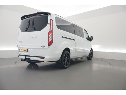 Ford Transit Custom 320 2.0 TDCI L2H1 DC Aut. | 170pk | Navi | Leder | Adapt. Cruise | 18'' | Trekhaak | Camera | 2x Schuifd.