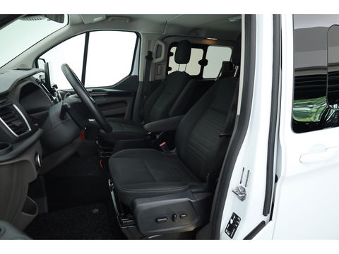 Ford Transit Custom 320 2.0 TDCI L2H1 DC Aut. | 170pk | Navi | Leder | Adapt. Cruise | 18'' | Trekhaak | Camera | 2x Schuifd.