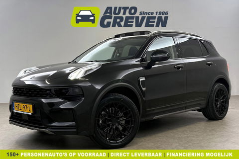 Lynk Co 01 1.5 | Black Edition | 262PK Pano LED Sfeer 360Camera Carplay Memory ACC Virtual Clima Navi PDC 19"LMV
