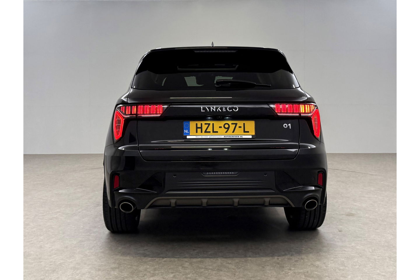 Lynk Co 01 1.5 | Black Edition | 262PK Pano LED Sfeer 360Camera Carplay Memory ACC Virtual Clima Navi PDC 19"LMV