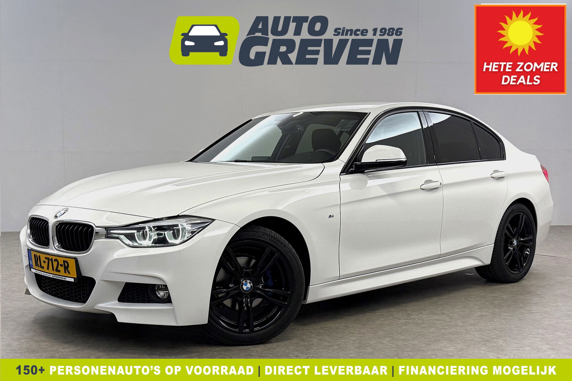 BMW 3 Serie 318i Executive M-Sport Sfeerverlichting LED Clima Cruise Navigatie PDC 18''LMV