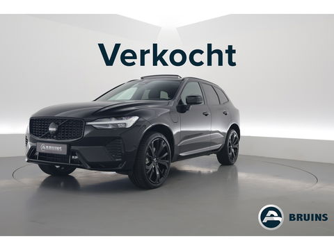 Volvo XC60 2.0 T8 Plug-in hybrid AWD Ultimate Black Edition | Luchtvering | Elek. Trekhaak | HUD | B&W |