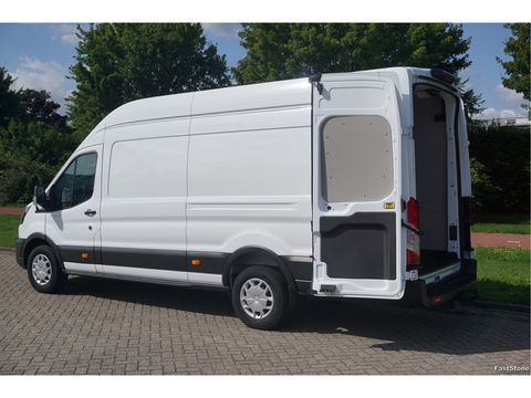 Ford Transit 350L 130PK L4H3 BPM VRIJ!! 12" Sync4 Navi, Trekhaak, Stoel-Stoel!! NR. 437