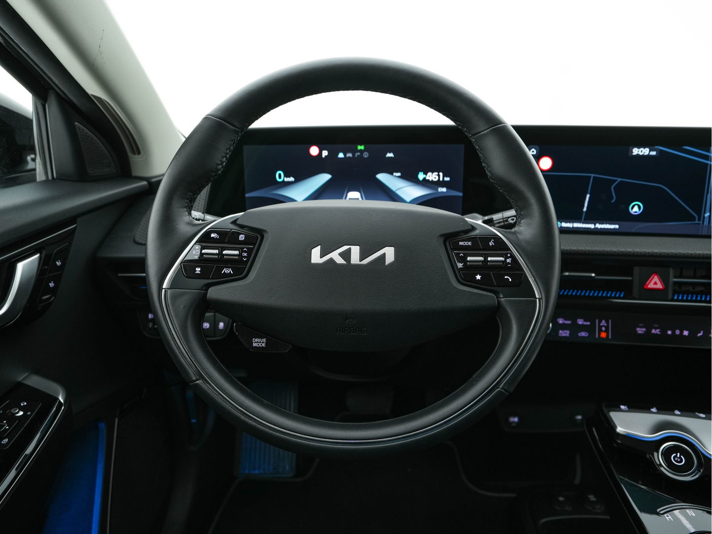 Kia Ev6 Plus 77.4 kWh [ 3-Fase ] (INCL-BTW) *LUXURY-LEATHER | ADAPT-CRUISE | WIDE-SCREEN-DIGI-COCKPIT | MERIDIAN-AUDIO | MEMORY-PACK | FULL-LED | KEYLESS | CAMERA | DAB | BLIND-SPOT | NAVI-FULLMAP | 19''ALU*