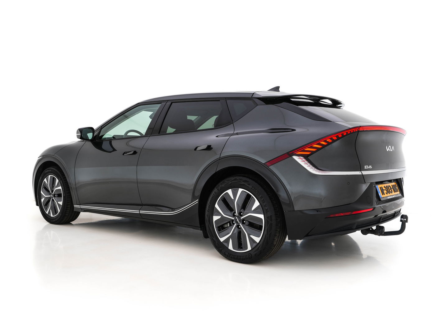 Kia Ev6 Plus 77.4 kWh [ 3-Fase ] (INCL-BTW) *LUXURY-LEATHER | ADAPT-CRUISE | WIDE-SCREEN-DIGI-COCKPIT | MERIDIAN-AUDIO | MEMORY-PACK | FULL-LED | KEYLESS | CAMERA | DAB | BLIND-SPOT | NAVI-FULLMAP | 19''ALU*