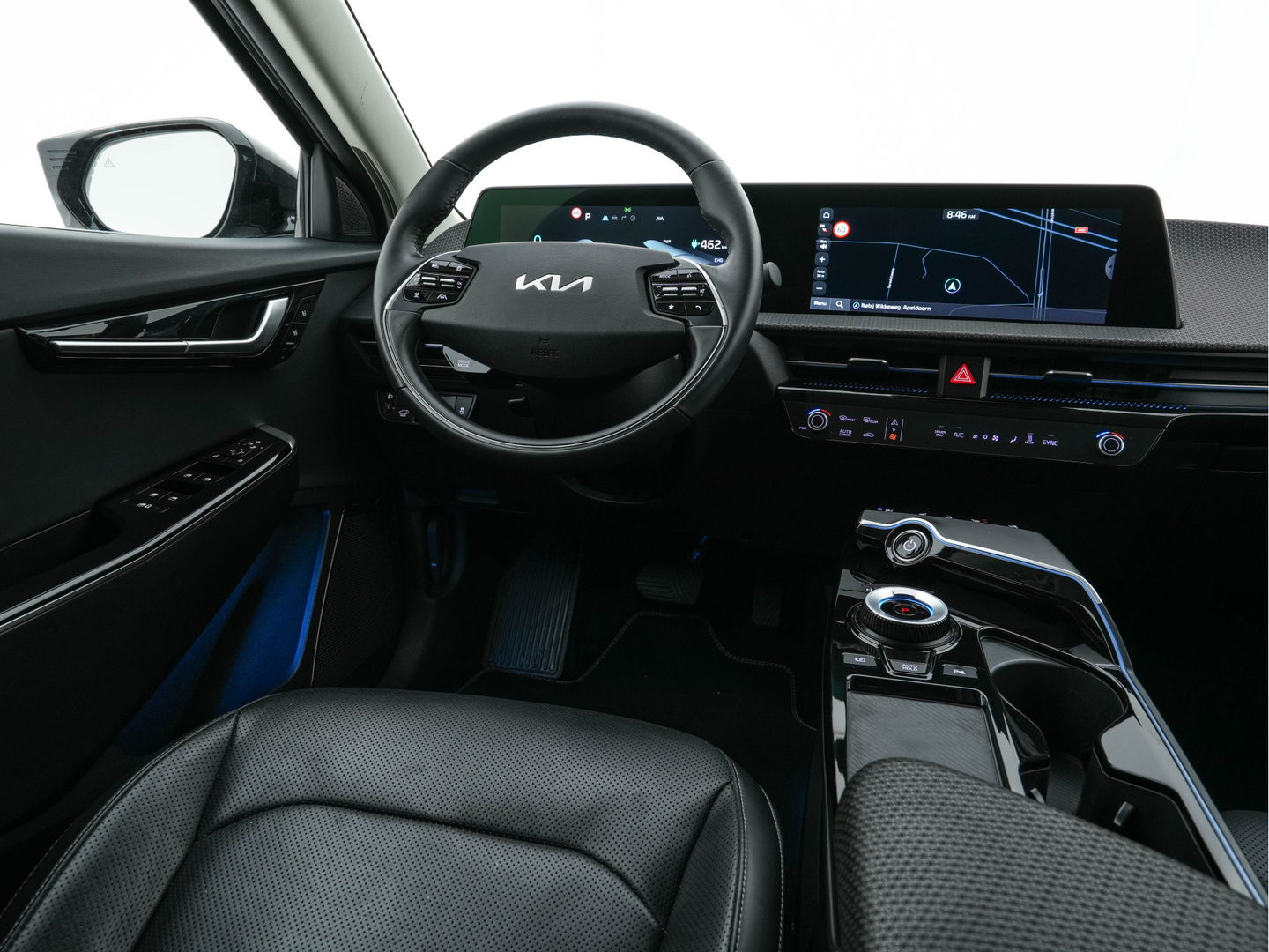 Kia Ev6 Plus 77.4 kWh [ 3-Fase ] (INCL-BTW) *LUXURY-LEATHER | ADAPT-CRUISE | WIDE-SCREEN-DIGI-COCKPIT | MERIDIAN-AUDIO | MEMORY-PACK | FULL-LED | KEYLESS | CAMERA | DAB | BLIND-SPOT | NAVI-FULLMAP | 19''ALU*