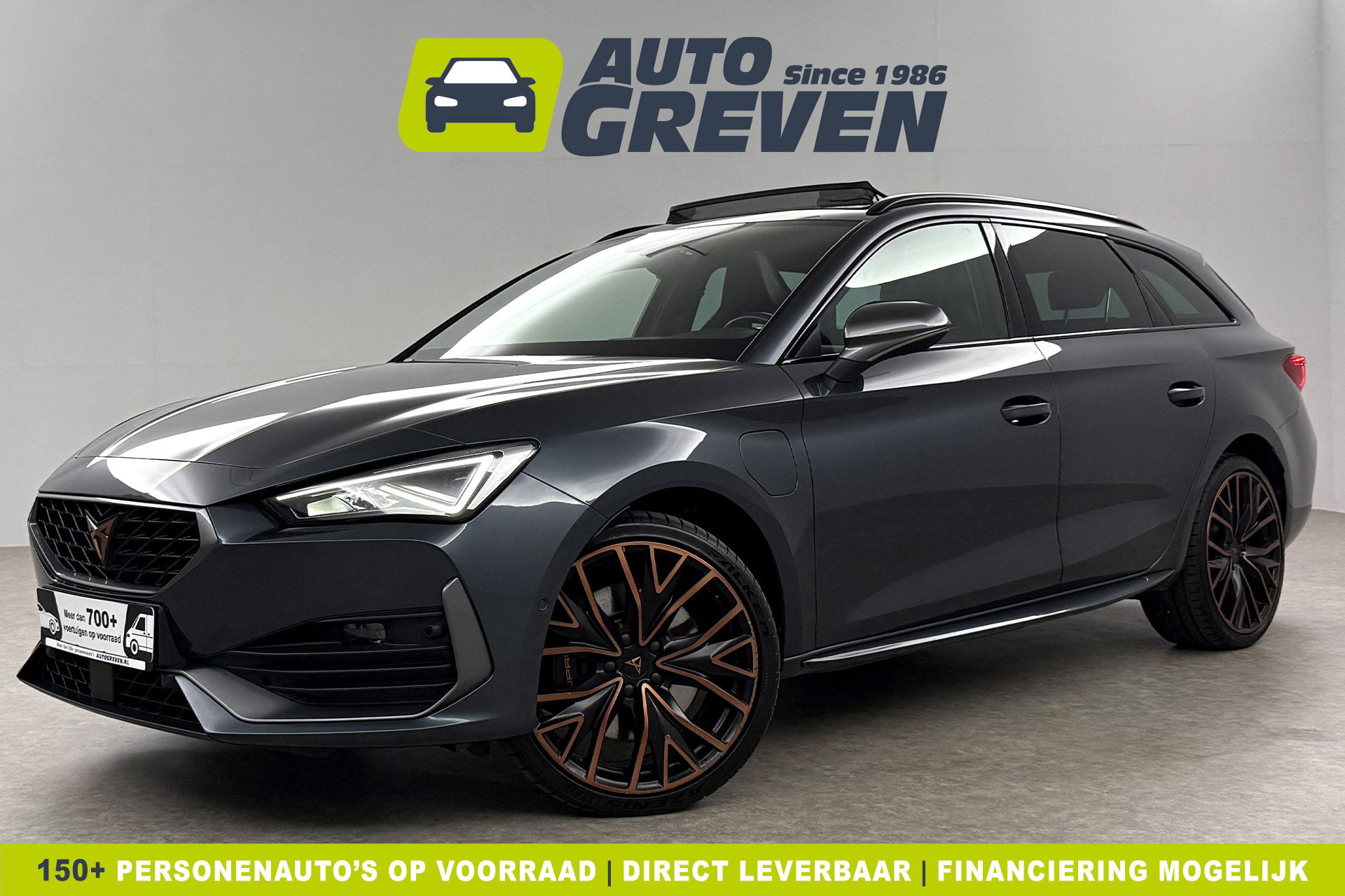 CUPRA Leon 1.4 e-Hybrid VZ Copper Edition 245PK Pano Camera LED Carplay Sfeer Virtual Clima Cruise Navi PDC 19''LMV