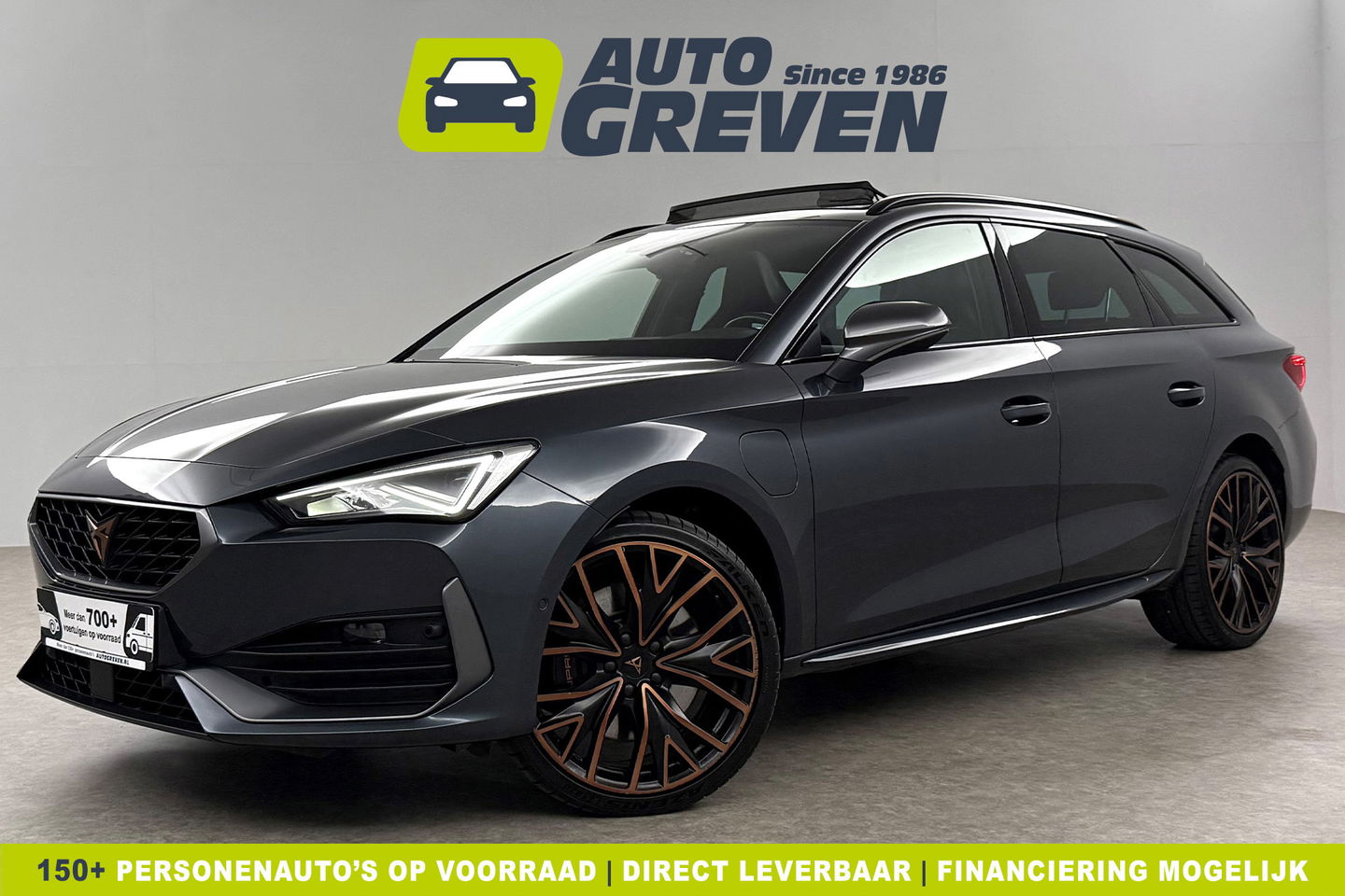 CUPRA Leon 1.4 e-Hybrid VZ Copper Edition 245PK Pano Camera LED Carplay Sfeer Virtual Clima Cruise Navi PDC 19''LMV