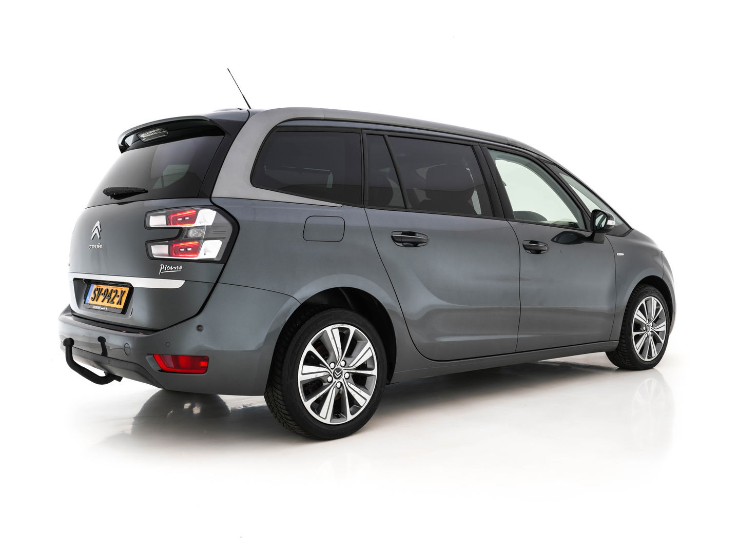 Citroën Grand C4 Picasso 2.0 BlueHDi Intensive [ 7-PERS ] *LUXURY-LEATHER| DIGI-COCKPIT | MEMORY-PACK | CAMERA | KEYLESS | HEATED-MASSAGE-COMFORT-SEATS | INFOTAINMENT-PACK | NAVI-FULLMAP | ECC | TOWBAR | 17''ALU *
