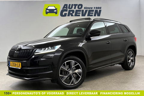 Škoda Kodiaq 1.5 TSI 150PK Sportline 7p Pano LED Sfeer Camera Virtual Carplay Memory Clima Cruise Navi PDC 19''LMV