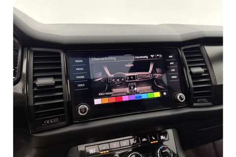 Škoda Kodiaq 1.5 TSI 150PK Sportline 7p Pano LED Sfeer Camera Virtual Carplay Memory Clima Cruise Navi PDC 19''LMV