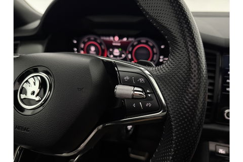 Škoda Kodiaq 1.5 TSI 150PK Sportline 7p Pano LED Sfeer Camera Virtual Carplay Memory Clima Cruise Navi PDC 19''LMV