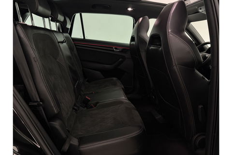 Škoda Kodiaq 1.5 TSI 150PK Sportline 7p Pano LED Sfeer Camera Virtual Carplay Memory Clima Cruise Navi PDC 19''LMV