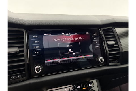 Škoda Kodiaq 1.5 TSI 150PK Sportline 7p Pano LED Sfeer Camera Virtual Carplay Memory Clima Cruise Navi PDC 19''LMV