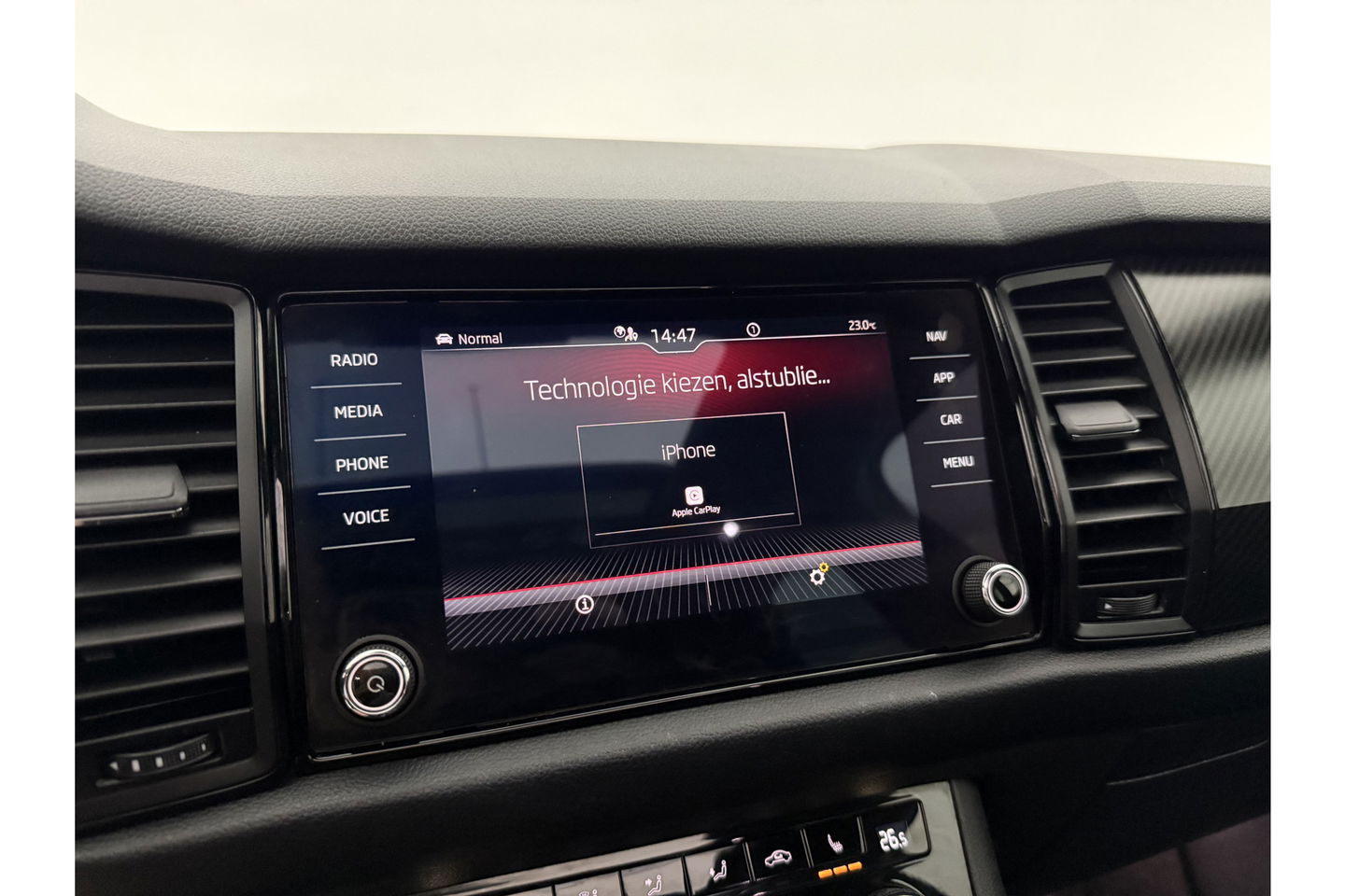 Škoda Kodiaq 1.5 TSI 150PK Sportline 7p Pano LED Sfeer Camera Virtual Carplay Memory Clima Cruise Navi PDC 19''LMV