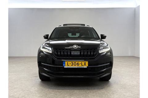 Škoda Kodiaq 1.5 TSI 150PK Sportline 7p Pano LED Sfeer Camera Virtual Carplay Memory Clima Cruise Navi PDC 19''LMV