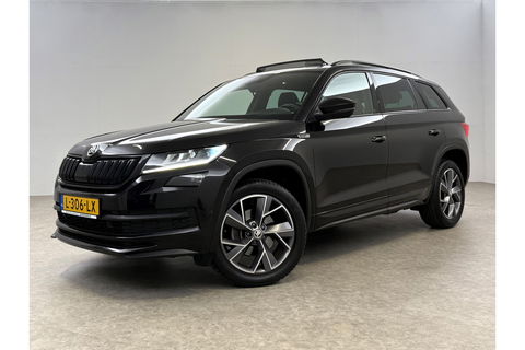 Škoda Kodiaq 1.5 TSI 150PK Sportline 7p Pano LED Sfeer Camera Virtual Carplay Memory Clima Cruise Navi PDC 19''LMV