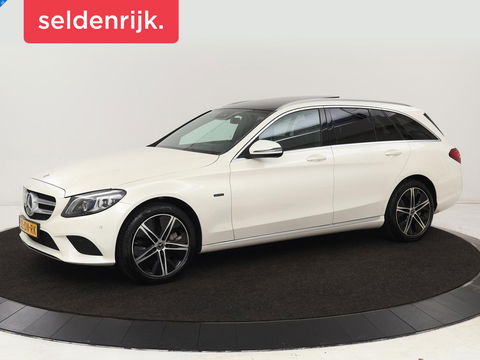 Mercedes-Benz C-Klasse 300e Avantgarde | Panoramadak | Leder Exclusief | Burmester Surround | Stoelverwarming | Camera | Carplay | Dodehoek detectie | Navigatie | Full LED