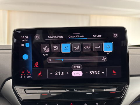 Volkswagen ID.4 First Max 77 kWh [ 3-Fase ] (INCL.BTW) Aut. *PANO | HEAD-UP | 1/2LEATHER | FULL-LED | MEMORY-PACK | TOP-VIEW | BLIND-SPOT | HEATED-SPORTSEATS | DIGI-COCKPIT | DAB+ | 21''ALU*