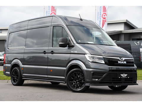 MAN TGE 3.140 35 2.0 L3H3 PB Edition Full Options, Adaptieve Cruise, Carplay, Camera, LED, 2 x Schuifdeur, Clima, Trekhaak, Automaat, Uniek!