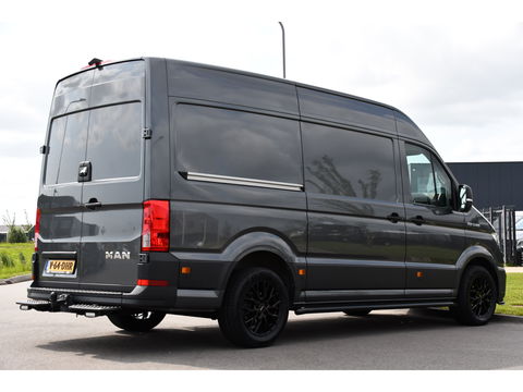 MAN TGE 3.140 35 2.0 L3H3 PB Edition Full Options, Adaptieve Cruise, Carplay, Camera, LED, 2 x Schuifdeur, Clima, Trekhaak, Automaat, Uniek!