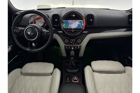 MINI Countryman 1.5 Cooper ALL4 Chili 174PK Hybride Pano Sfeer LED Head-up ACC Camera Carplay Clima Leder Navi PDC 18"LMV