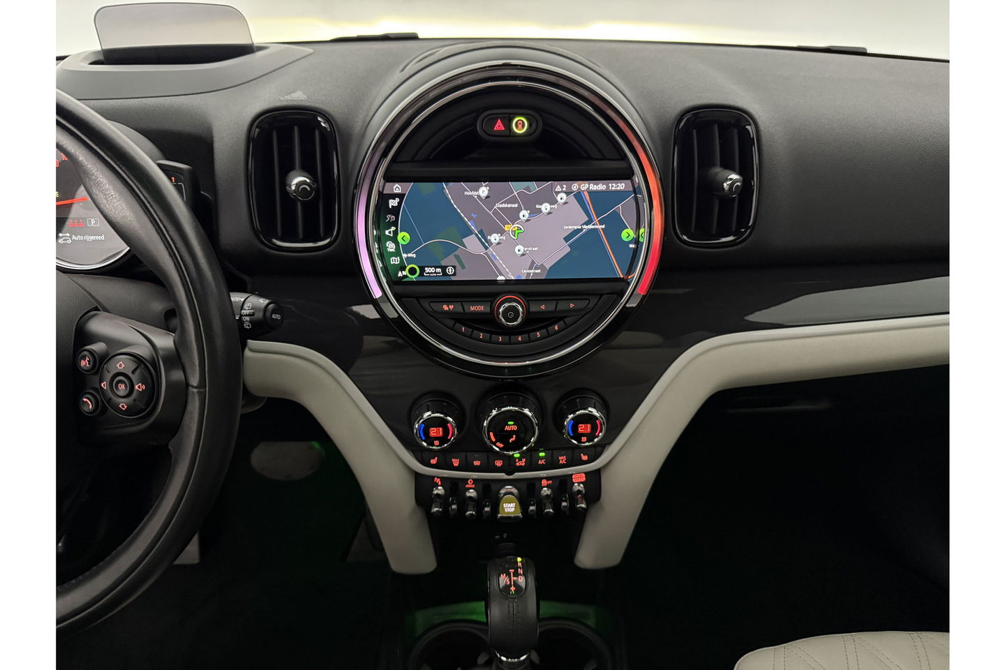 MINI Countryman 1.5 Cooper ALL4 Chili 174PK Hybride Pano Sfeer LED Head-up ACC Camera Carplay Clima Leder Navi PDC 18"LMV
