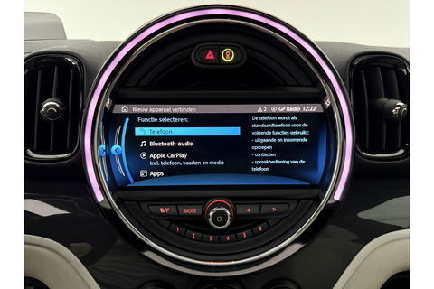 MINI Countryman 1.5 Cooper ALL4 Chili 174PK Hybride Pano Sfeer LED Head-up ACC Camera Carplay Clima Leder Navi PDC 18"LMV