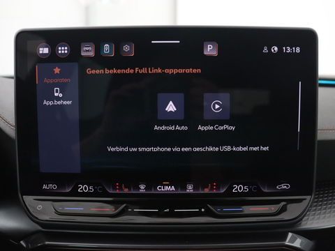 CUPRA Leon 1.5 TSI e-Hybrid | Stoel & stuurverwarming | Camera | Adaptive cruise | Carplay | Sportstoelen | Park Assist | Sfeerverlichting | Keyless | PHEV