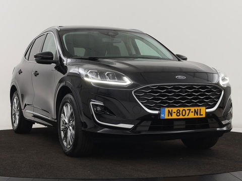 Ford Kuga 2.5 PHEV Vignale | Panoramadak | Head-Up | Stoel & stuurverwarming | Adaptive cruise | Trekhaak | Leder | Camera | Achterbankverwarming | Carplay | Digital Cockpit | Navigatie