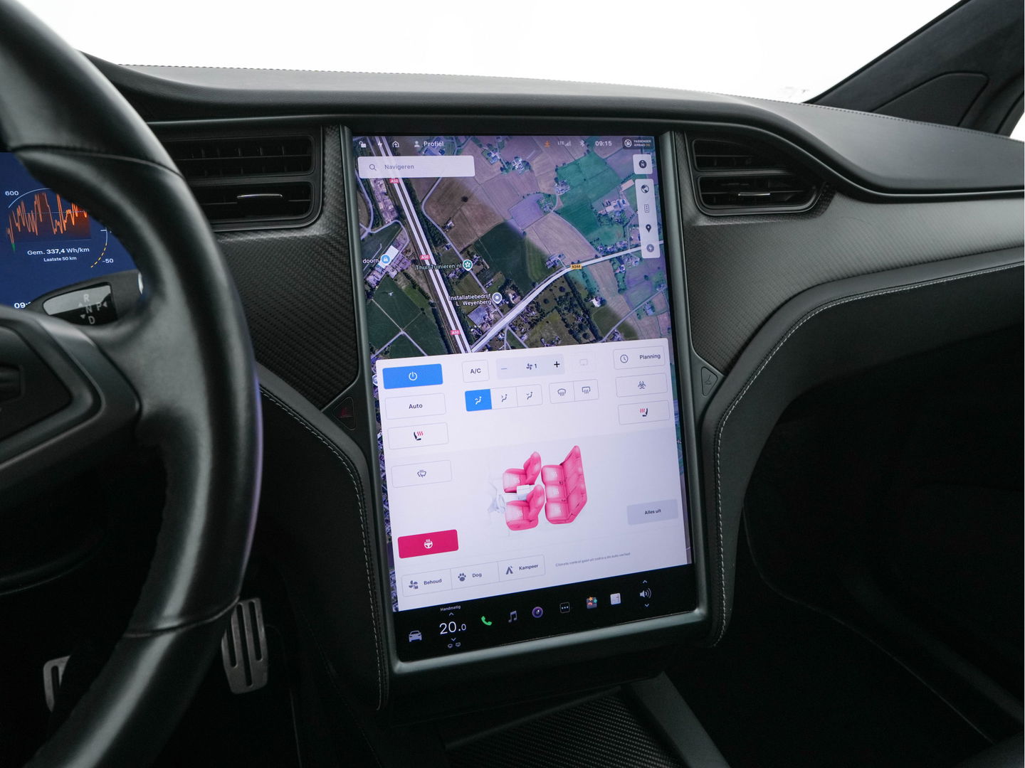 Tesla Model X Performance Ludicrous [ 3-Fase ] Aut. *PANO-WINDOW | AUTO-PILOT | LUXURY-LEATHER |TOP-VIEW | NAVI-FULLMAP | FULL-LED | AIR-SUSPENSION | DIGI-COCKPIT | KEYLESS | CAMERA | DAB+ | HEATED-COMFORTSEATS | TOWBAR | 22''ALU*