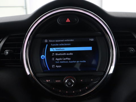 MINI Cooper 1.5 Chili | Stoelverwarming | Carplay | Full LED | Climate control | Half leder | Navigatie | Parkeerhulp | Cruise control | Bluetooth