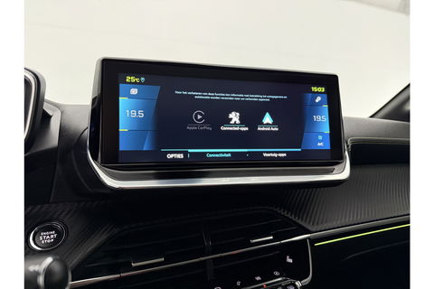 Peugeot e-208 EV GT 50 kWh 136PK 360 Camera Pano Sfeer ACC LED Carplay Clima Virtual Trekhaak Navi 17"LMV