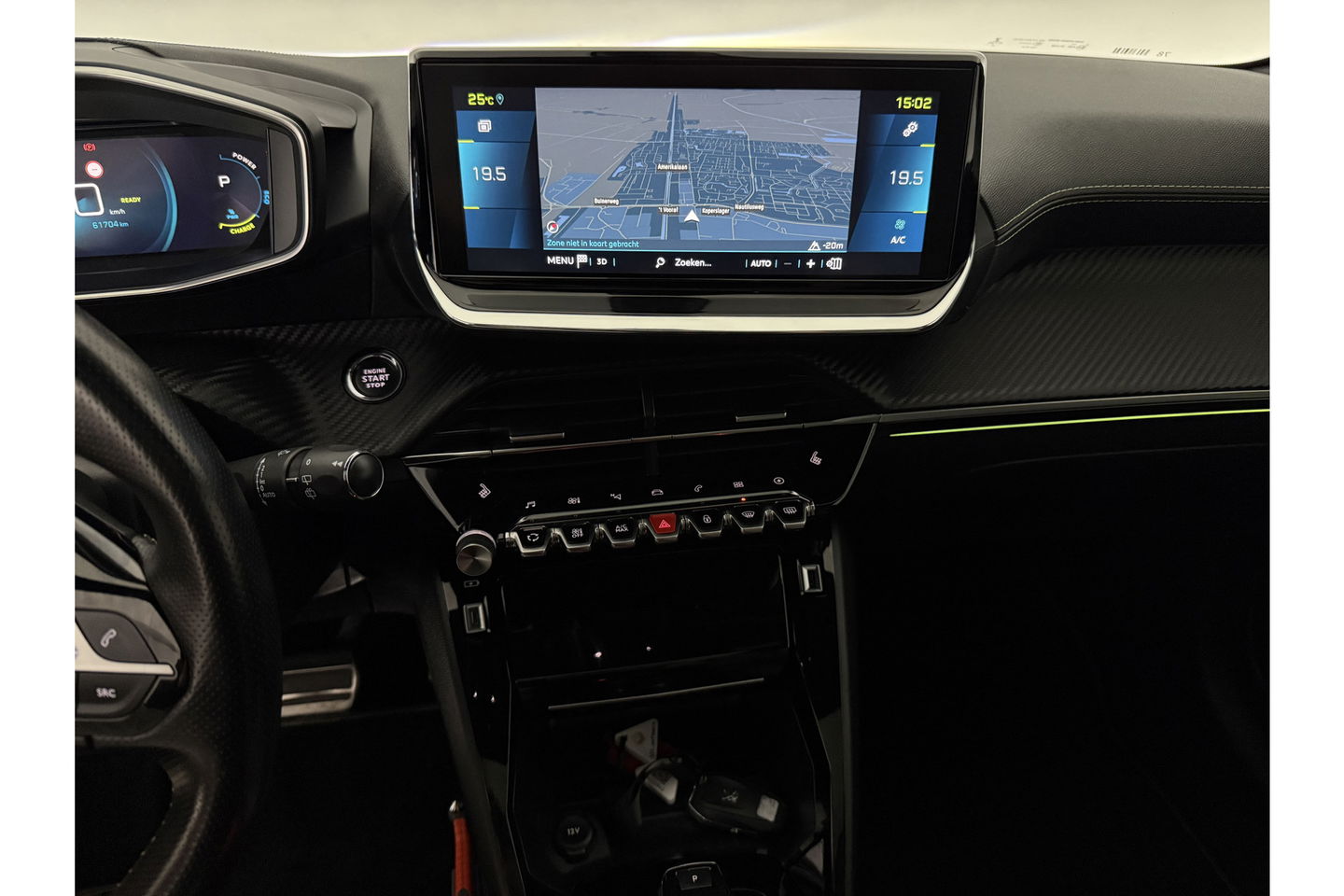 Peugeot e-208 EV GT 50 kWh 136PK 360 Camera Pano Sfeer ACC LED Carplay Clima Virtual Trekhaak Navi 17"LMV