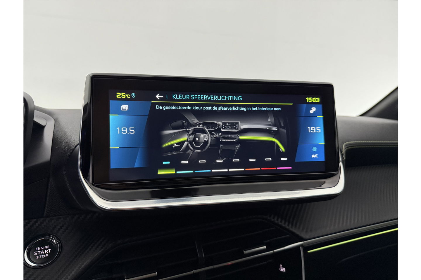 Peugeot e-208 EV GT 50 kWh 136PK 360 Camera Pano Sfeer ACC LED Carplay Clima Virtual Trekhaak Navi 17"LMV