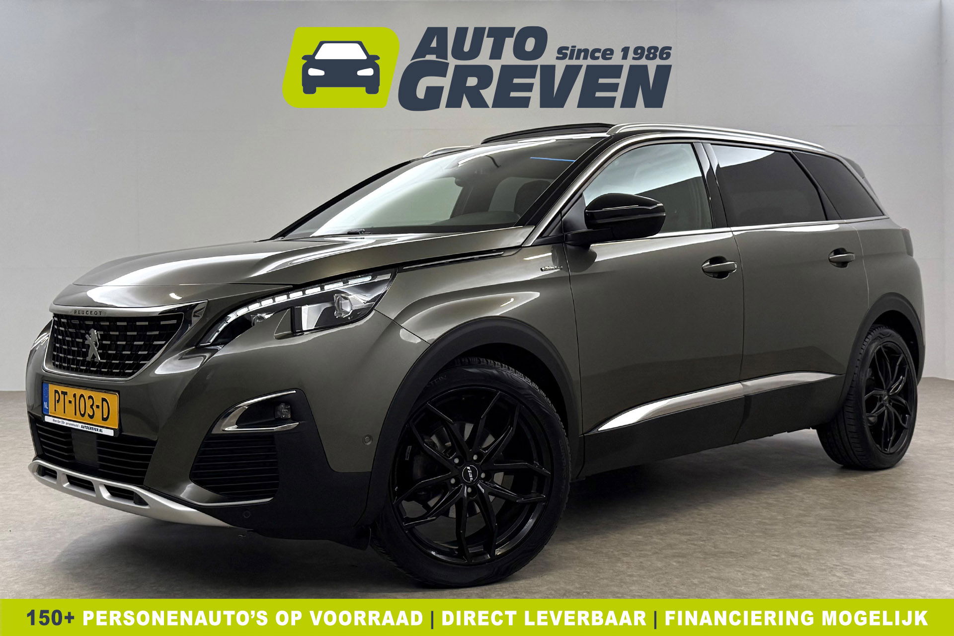 Peugeot 5008 1.2 PureTech GT-Line 7p 360 Camera Pano Sfeer Clima Cruise Carplay LED Navi Trekhaak Virtual PDC 20"LMV