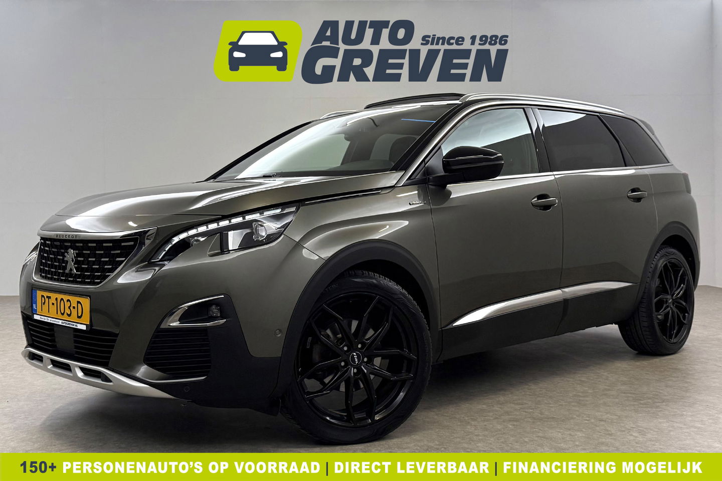 Peugeot 5008 1.2 PureTech GT-Line 7p 360 Camera Pano Sfeer Clima Cruise Carplay LED Navi Trekhaak Virtual PDC 20"LMV