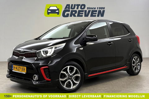 Kia Picanto 1.0 MPi GT-Line Airco Cruise Camera Carplay Navigatie LED Leder 15"LMV