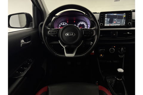 Kia Picanto 1.0 MPi GT-Line Airco Cruise Camera Carplay Navigatie LED Leder 15"LMV