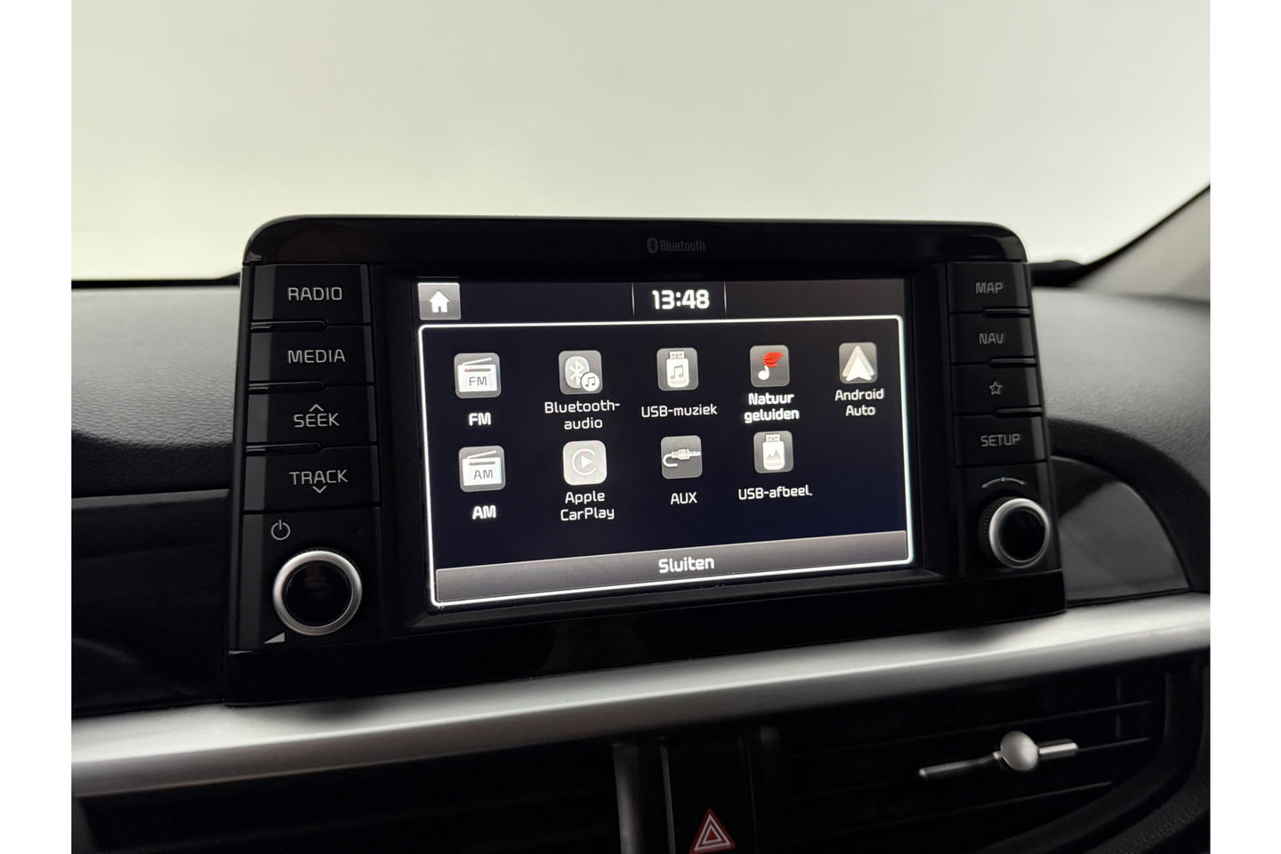 Kia Picanto 1.0 MPi GT-Line Airco Cruise Camera Carplay Navigatie LED Leder 15"LMV