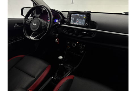Kia Picanto 1.0 MPi GT-Line Airco Cruise Camera Carplay Navigatie LED Leder 15"LMV