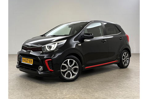 Kia Picanto 1.0 MPi GT-Line Airco Cruise Camera Carplay Navigatie LED Leder 15"LMV