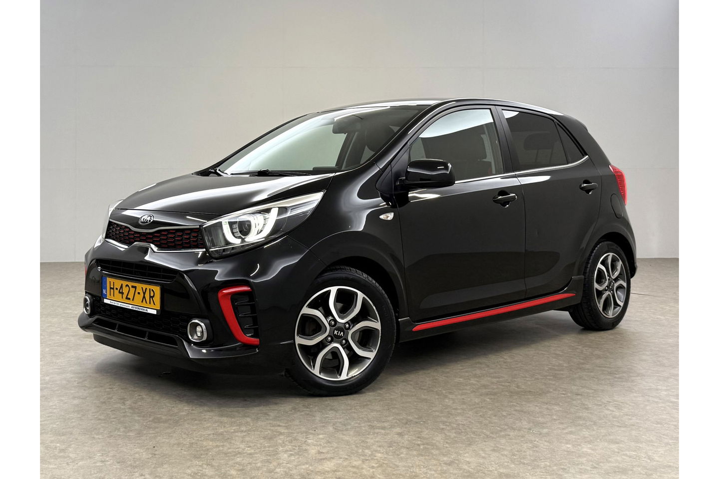 Kia Picanto 1.0 MPi GT-Line Airco Cruise Camera Carplay Navigatie LED Leder 15"LMV