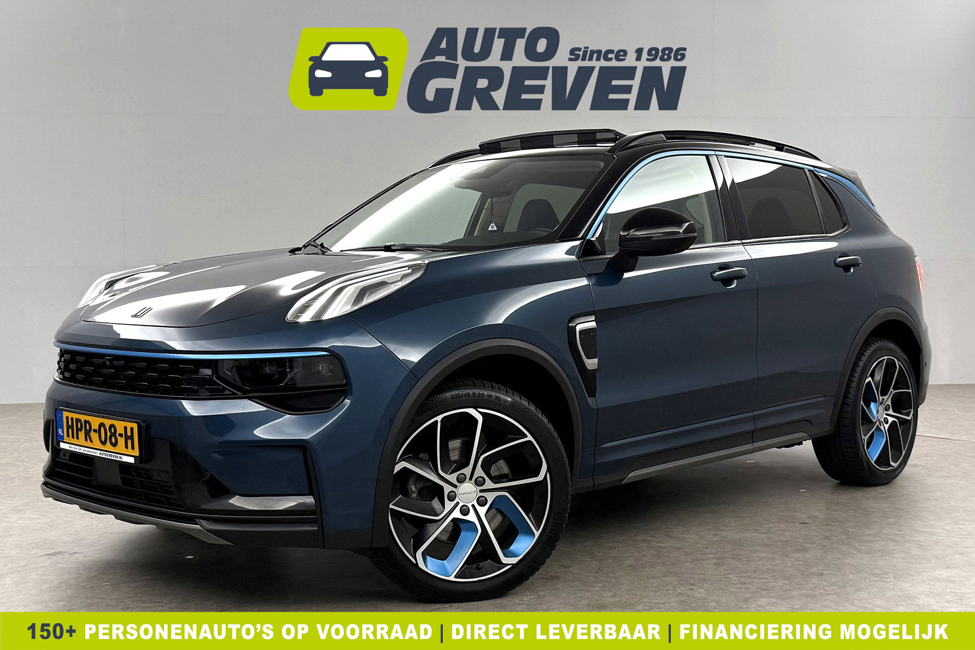 Lynk Co 01 1.5 Hybride 360Camera ACC Pano LED Memory Sfeerverl. Carplay Clima Navi Virtual 20"LMV